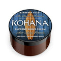 Barberry Coast Shave Co. Unscented Kohana Shaving Cream - Perfect for Men with Sensitive Skin - Full of Organic Soothers, Moisturizers & Anti-Oxidants