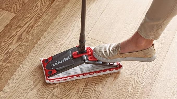Vileda Ultramat Complete Set Ultramat System with Microfibre Cover and Ultramat Bucket with Power Press