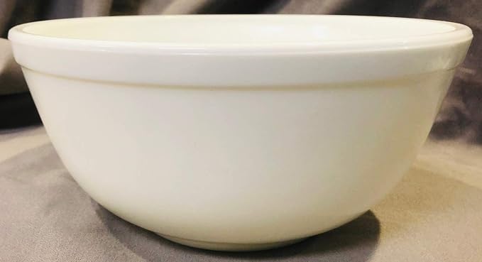 Mixing Nesting Bowls - Replacement Bowls - American Made - Mosser Glass USA (Milk, Large)
