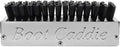 GG Grand General 98990 Chrome Aluminum 7-1/2" (L) x 2-5/8" (H) x 3" (D) Boot Caddies Black Brush