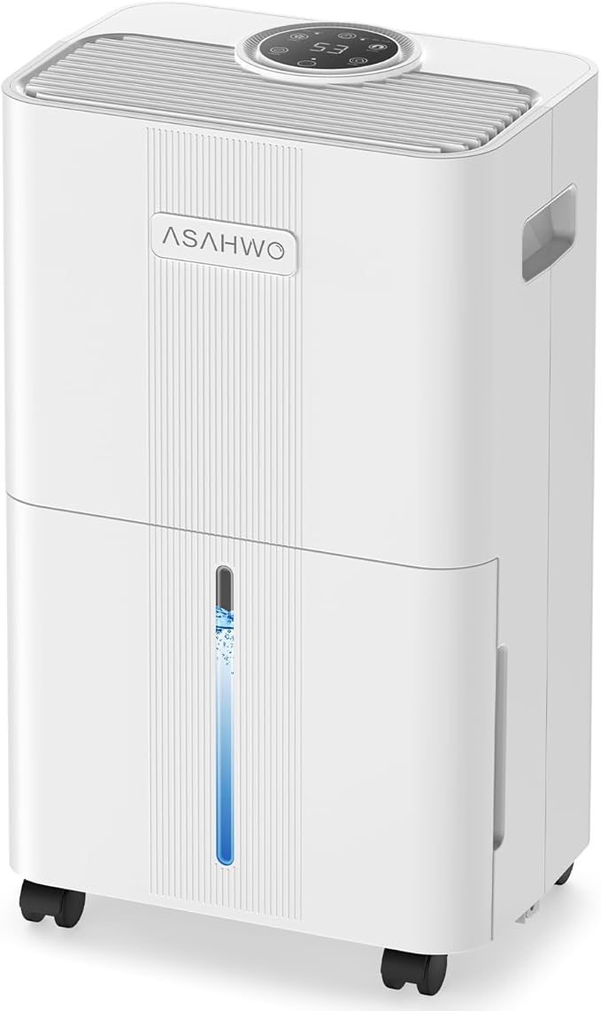 1600 Sq.ft Dehumidifier for Basement,21 Pints Dehumidifiers for Home with Drain Hose,3 Modes, 24H Timer,Washable Filter, Intelligent Humidistat for Bedroom, Bathroom, Large Room