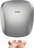 AIKE Air Tank Heavy Duty Hand Dryer HEPA Filter UL Approved 120V 1400W Brushed Stainless Steel Finish Model AK2903