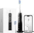 Laifen Wave Pro Sonic Electric Toothbrush for Adults – 2026 Model, 60° Oscillations for Ultra-Clean, Smart App, 70-Day Battery, 2 Brush Heads (Transparent Black)