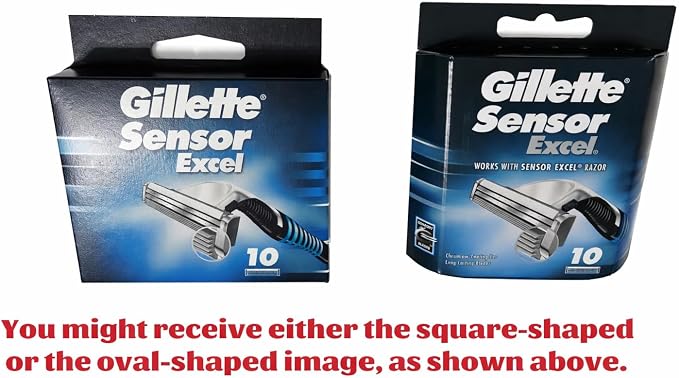 Gillette Sensor Excel-50 Count (5 x 10)