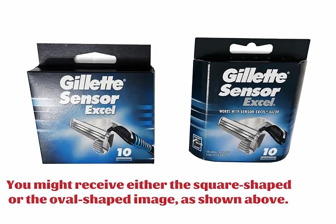 Gillette Sensor Excel - 10 Count (Pack of 3)
