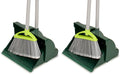 Pine-Sol Broom and Dustpan Set for Home - Both Indoor, Outdoor and Wet or Dry Use – Upright Standing Combo with Adjustable Handle for Comfort (Pack of 2)