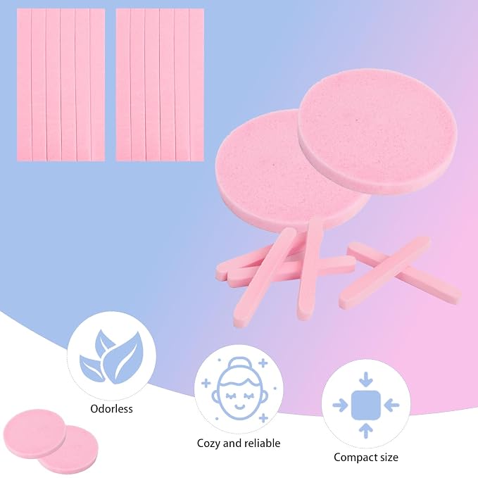 1200 Pieces Compressed Facial Sponges,Women Exfoliating Makeup Removal Sponge Pads for Women Estheticians Spa Face (8 Colors)
