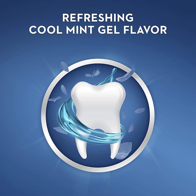Crest Cavity Protection Toothpaste Gel Cool Mint 8.20 oz (Pack of 5)