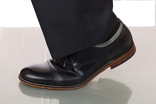 Professional Grade Sticky Floor Protection Mats [ Clear Tacky Adhesive Film] Removes Dust, Dirt & Small Debris from Shoes or Boots | Pack of 4 Pads, 30 Sheets per Pad (36" x 36" inches)