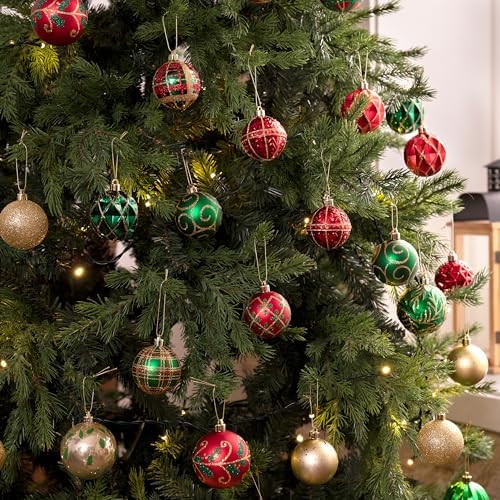 Valery Madelyn 35ct Christmas Tree Decorations Ball Ornaments 2 Inches