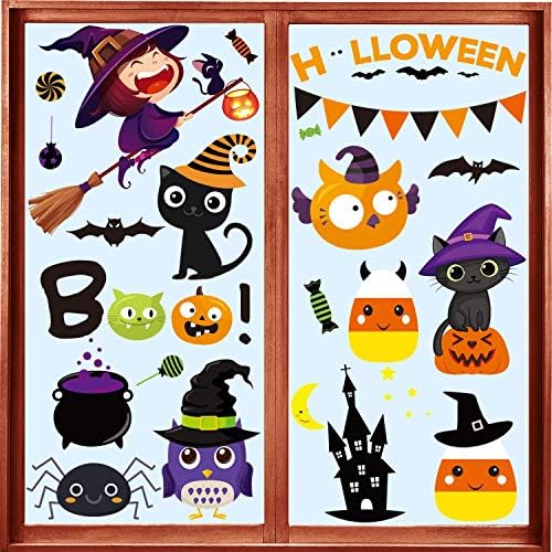Halloween Window Clings Halloween Decorations Window Stickers Decals