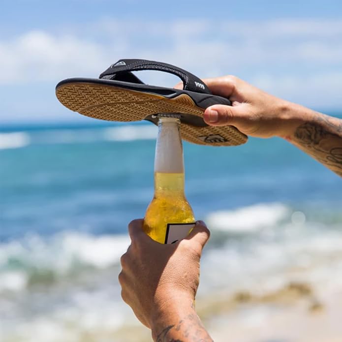 REEF Men's Fanning Bottle Opener Flip Flops