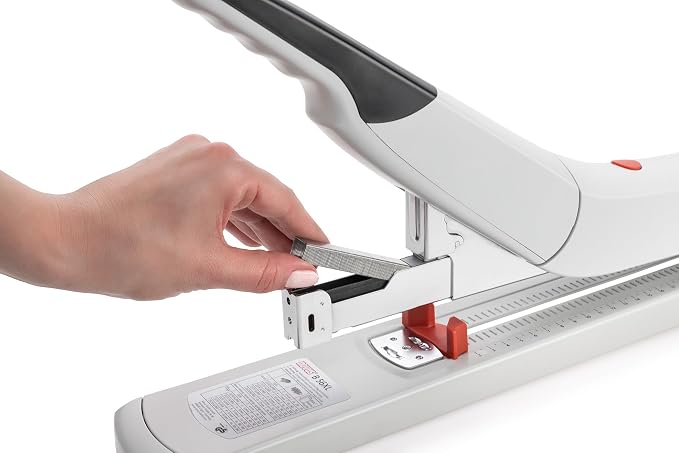 Novus B56 XL Heavy Duty Long Arm Stapler, 20-170 Sheet Capacity, 9.75" Stapling Depth, Anti-Jam, German Engineered (023-0062)