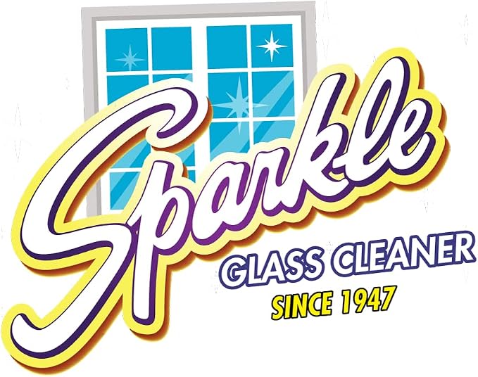 Sparkle Glass Cleaner Spray, Ammonia-Free Original Formula Glass Cleaner, Leaves No Streaks (33.8 Fl Oz, Pack of 3)