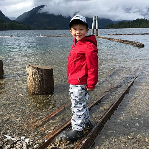 JAN & JUL Cozy-Dry Rain & Snow Pants for Toddlers