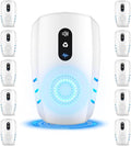 2026 Cvtayn Upgraded Ultrasonic Pest Repellent Indoor Repeller, Mouse Traps, Repellent Roach, Mouse, Bugs, Mosquito, Mice, Spider, Ant, Rodent Repellent Ultrasonic Plug in, 3 Mode Switching, 10 Packs