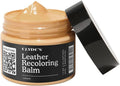 Clyde's™ Leather Company Leather Recoloring Balm – Color Restore & Scratch Repair Kit for Faded Leather Furniture, Car Seats, Sofa & Vinyl | 23 Colors | Non-Toxic Dye