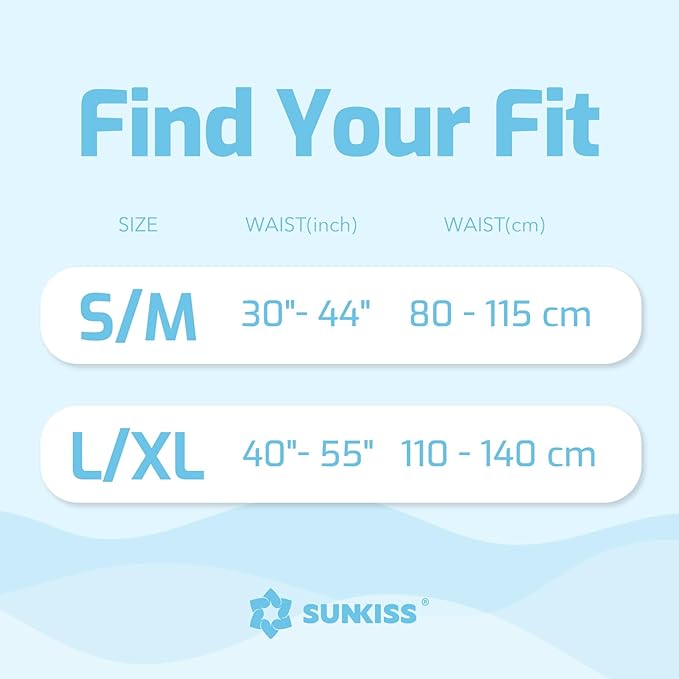SUNKISS Masterpiece Adult Diapers with Tabs, Unisex Disposable Incontinence Briefs for Women and Men, Odor Control, Blue, L/XL, 10 Count (Pack of 2)