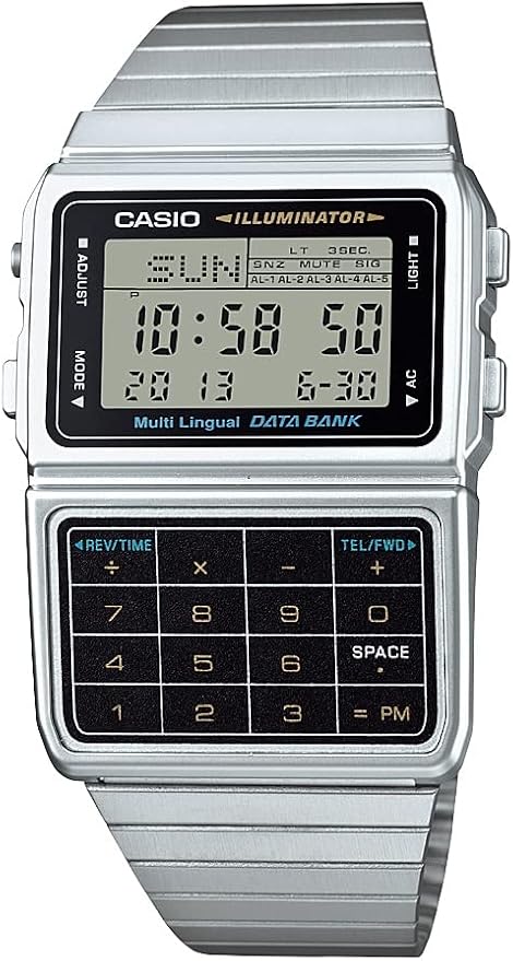 Casio Memory Calculator Databank Watch