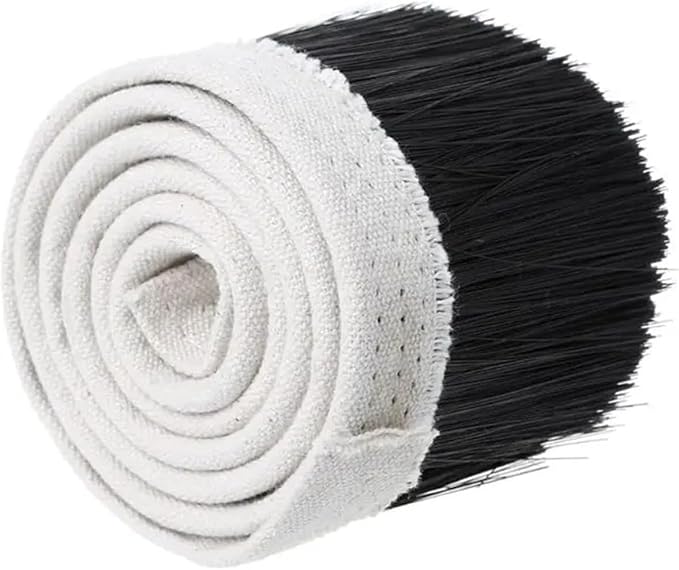 CNC Router Dust Shoe Brush Strip, Nylon Brush Seal, 50mm/70mm/100mm (1.97in/2.76in/3.94in) Height, 1M (39.37in) Length for CNC Spindle Dust Cover, Woodworking Accessory (100mm)