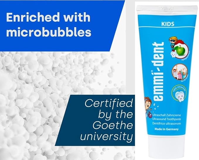 Emmi-dent Ultrasonic Toothpaste with Nano-Bubbles (Kids, 1 Pack)