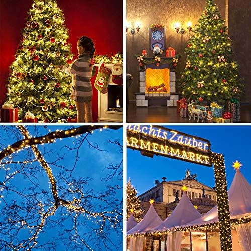 MZD8391 105FT 300LED Christmas Light, Christmas Tree Lights with Music