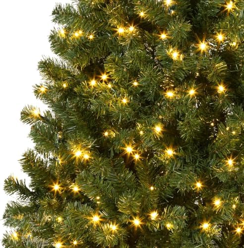 GarveeHome 6ft Prelit Artificial Christmas Tree with 250 Multicolor Lights
