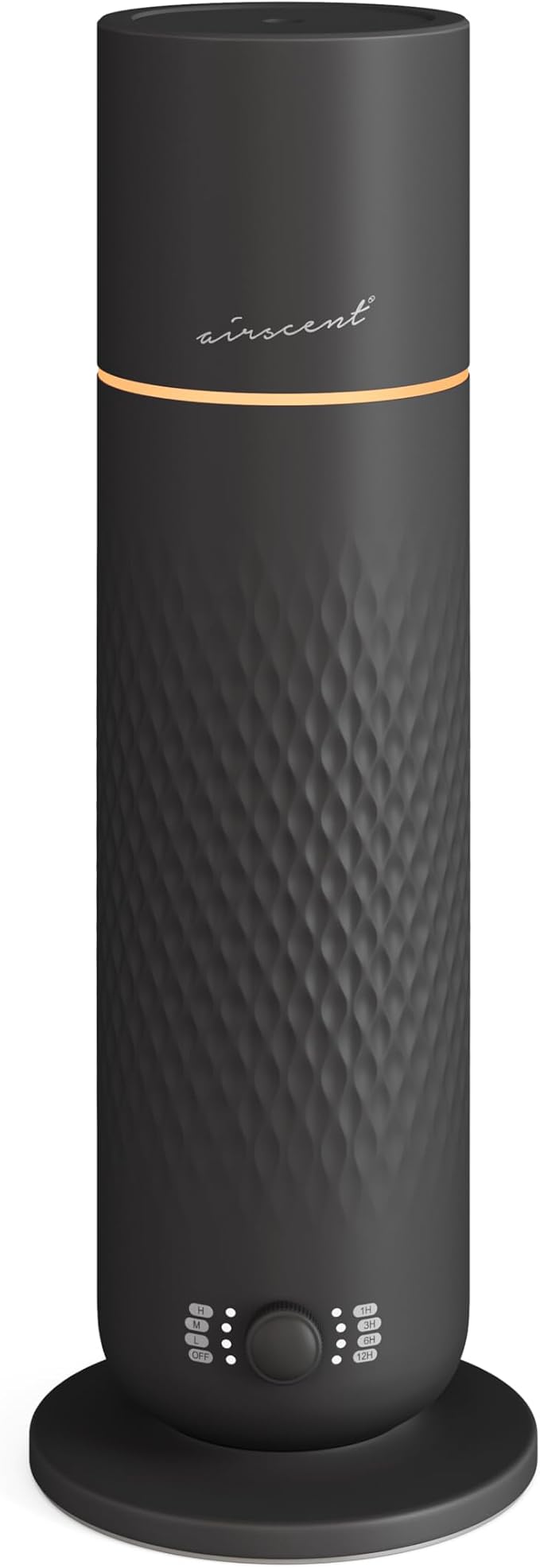 The AirScent Waterless Diffuser - Cold Air Scent Diffuser Oil Machine | for Homes, Offices, Hotels and Spas - Aromatherapy Diffuser For Aesthetic Scenting - Black - 4.05 Oz - Fragrance Not Included