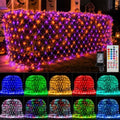 LitHome 12x 12FT Christmas Net Lights Outdoor Connectable, 400 LED
