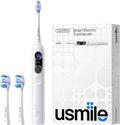 usmile Y20PRO Electric Toothbrush, AI-Powered Smart Toothbrush with AM/PM Auto Mode, 4 Brushing Modes, 90-Day Battery, App Control, Real-Time 3D Map, 2 Brush Heads Included