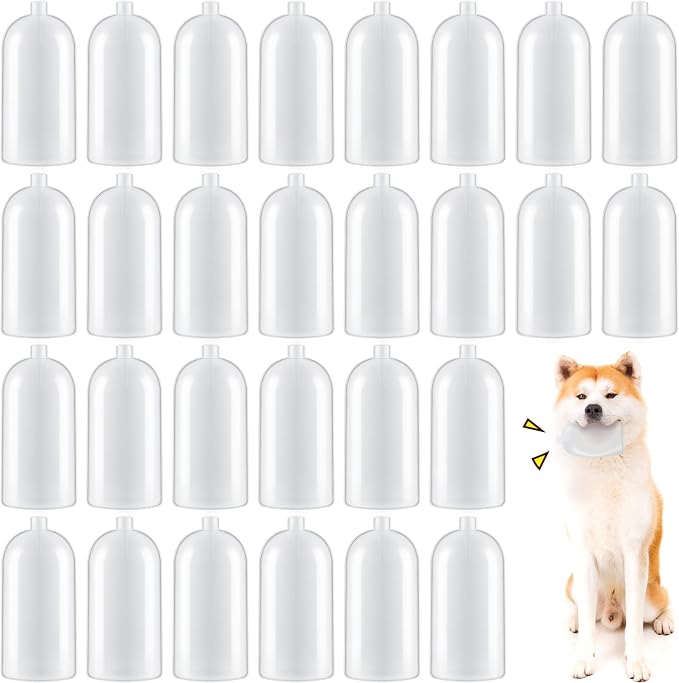 Deekin 28 Pcs Large Replacement Squeakers for Dog Toys 50mm 30mm 27mm Noise Maker Bulk Pet for Repair Squeaky Cat Fix Insert Supplies (50mm)