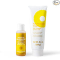 SUZUKI HERB LABORATORY Hair Removal Cream (8.1 OZ / 230g) and Premium Hair Minimizing Lotion (3.52 FL. OZ / 100mL) with Pineapple and Soymilk for Sensitive Skin, Made in Japan