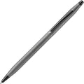 Cross Classic Century Slate Gray Engraved Diamond Pattern Ballpoint Pen - Refillable Pen for Effortless Writing - Black Ink - Durable Construction - Premier Distinctive Look - Gift-Ready