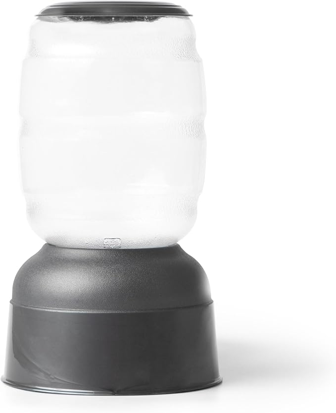 Petmate Replendish Automatic Dog Feeder Gravity Pet Treat Dispenser with Microban Protection Base, Wide Mouth Bowl, 100% BPA Free - 2 lb