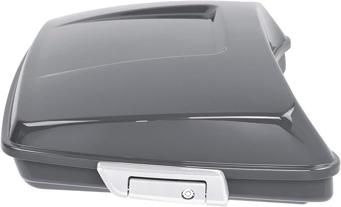 Gunship Gray ABS 5.5" Razor Trunk Fit For Harley 2014-2025 Touring CVO Road King Street Glide Electra Glide Ultra Limited Pack