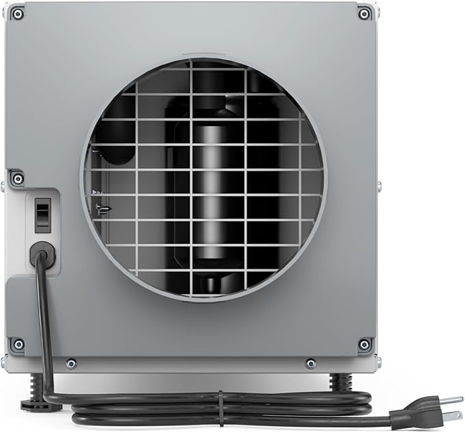 AprilAire E070 Pro 70-Pint Crawl Space Dehumidifier + Model 76 Wall Mount Control, Whole-House Dehumidifier for Basement, Crawlspace, or Whole Home up to 2,200 sq. ft.