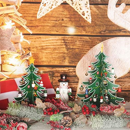 Fangoo 20 Pack 7 Inch Artificial Red Berry Picks for Christmas Tree