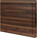 Walnut Cutting Board for Kitchen, USA Grown Hardwood, 20 x 15, with Invisible Inner Handle, Prefinished with Food-Grade Oil, Suitable for Kitchen Edge Grain, 1" Thick