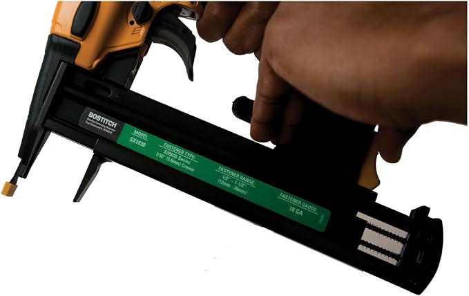 BOSTITCH 18 Gauge Narrow Crown Stapler Kit (SX1838K)