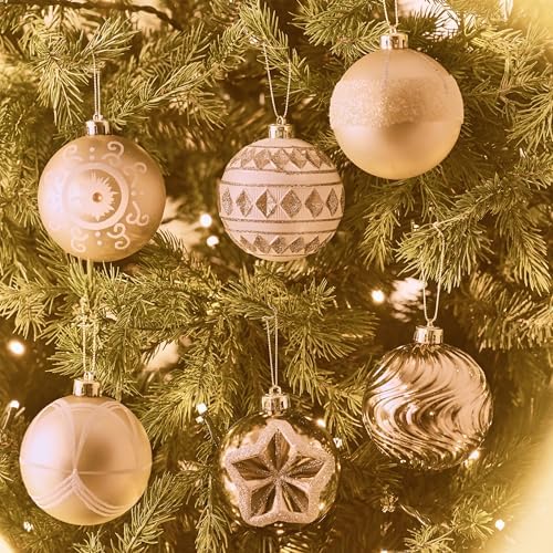 Valery Madelyn 16ct Christmas Tree Decorations Ball Ornaments 3.15 Inches