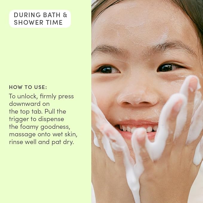 Evereden Kids Bathtime Trio: Hair Detangling Shampoo & Conditioner Set + Cloud Body Wash - Clean & Vegan Kids Haircare Set Paired With Fun Foaming Body Wash - No Sulfates, Paraben, or Phthalate
