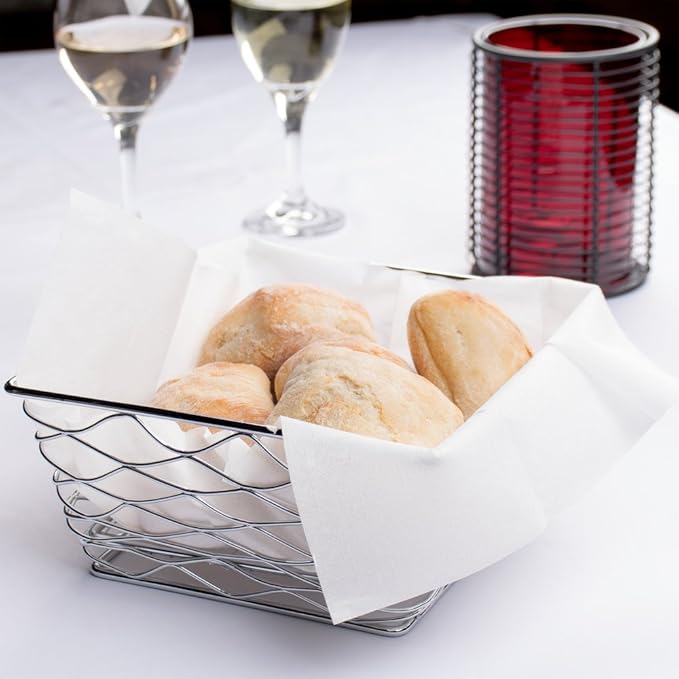 100 Pack Disposable Guest Towels for Bathroom, Linen-Feel Hand Towels | Thick and Absorbent Cloth-Like Paper Napkins, Made in USA, White, 12x17 in, for Parties, Weddings, Events, Guest Bathrooms