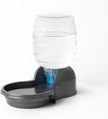 Petmate Replendish Automatic Dog Water Dispenser Gravity Pet Waterer with Microban Protection Base, 100% BPA Free - 1 Gallon, Wide Mouth Bowl, with 2 Extra Filters