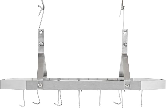 Cuisinart Octagonal Hanging Cookware Rack,Stainless steel