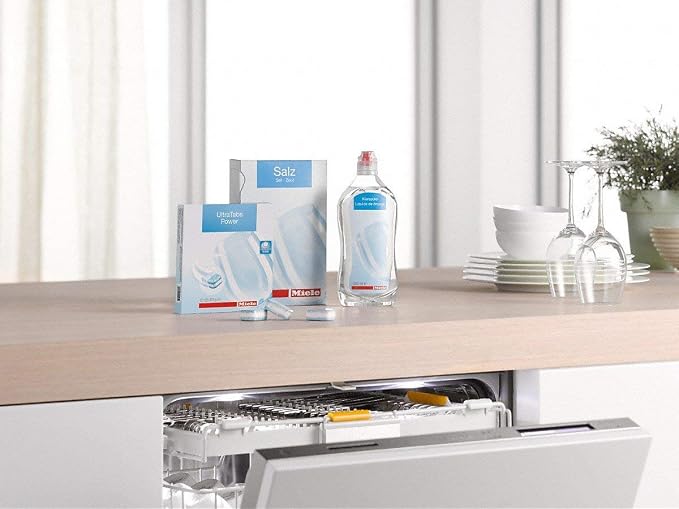 Miele 11295860 UltraTabs HyClean Dishwasher Tablets, Phosphate-Free, Pack of 60 Tablets