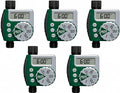 Orbit Programmable Digital Hose Watering Timer - 1 Outlet - Battery Powered - with LCD Screen - Built-in Rain Delay - Water-Resistant - 62061 (5-Pack 1 Outlet)