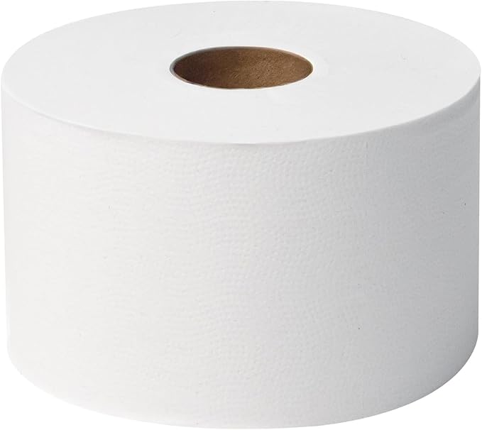 Sierra Hygiene Little Big Roll 2-Ply Toilet Paper Roll 3.5" x 420’ (1,260 Sheets) with 6” diameter - 24/Case - Compatible ONLY with Sierra Hygiene Dispensers