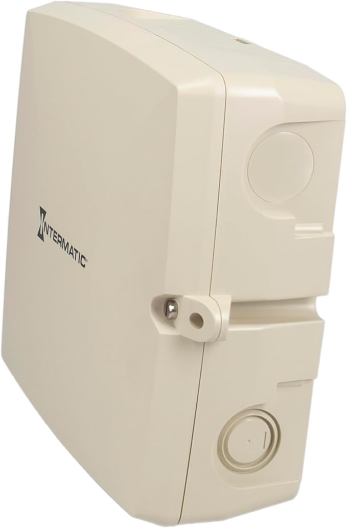 Intermatic PE723P 7-Day Electronic Wi-Fi Pool Timer – 2-Circuit, 120–277V Auto-Voltage, Type 3R Outdoor Plastic Enclosure, 30A Load Capacity for Pumps, Lights, and Spa Equipment