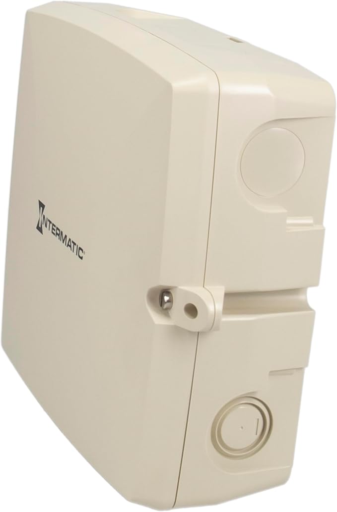 Intermatic PE733P 7-Day Electronic Wi-Fi Pool Timer – 3-Circuit, 120–277V Auto-Voltage, Type 3R Outdoor Plastic Enclosure - 30A Load Capacity for Pumps, Lights, and Spa Equipment
