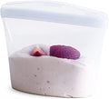 Stasher Premium Reusable Silicone Food Storage Bowl, Clear, 1-Cup | Food-Safe Silicone, Freezer, Sous Vide, Microwave, Dishwasher, Oven Safe, Meal Prep, Lunch Container, BPA-Free, Eco-Friendly